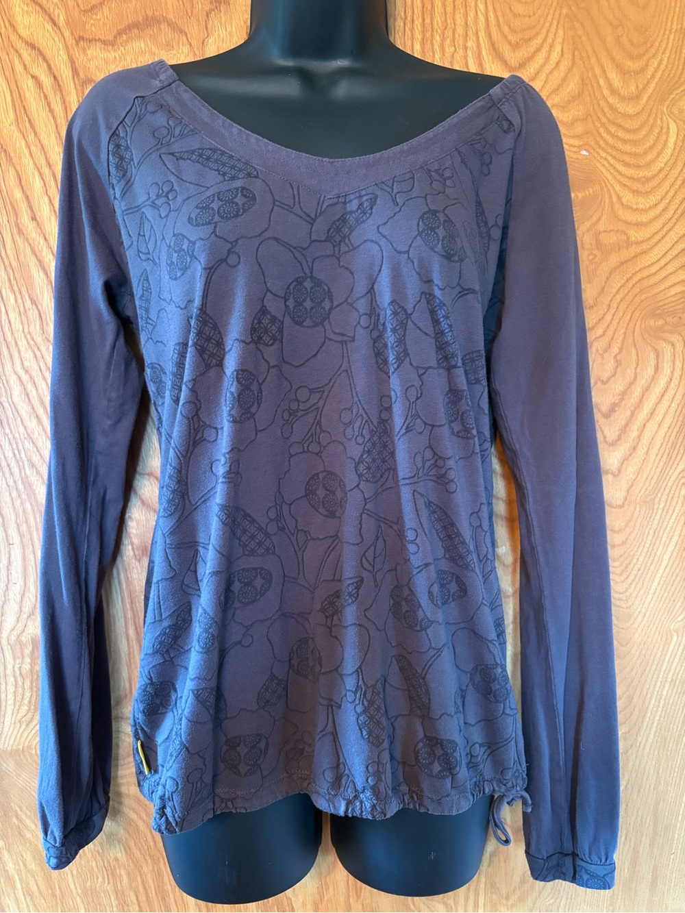 Lole Women’s Long-Sleeve Floral Burnout Top